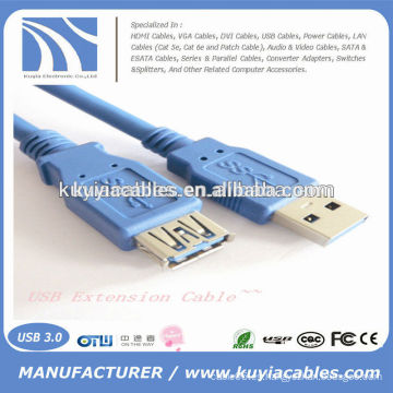 1.8 M USB 3.0 macho a hembra Cable de extensión